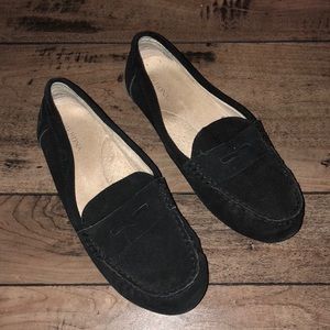 Genuine Suede Loafers